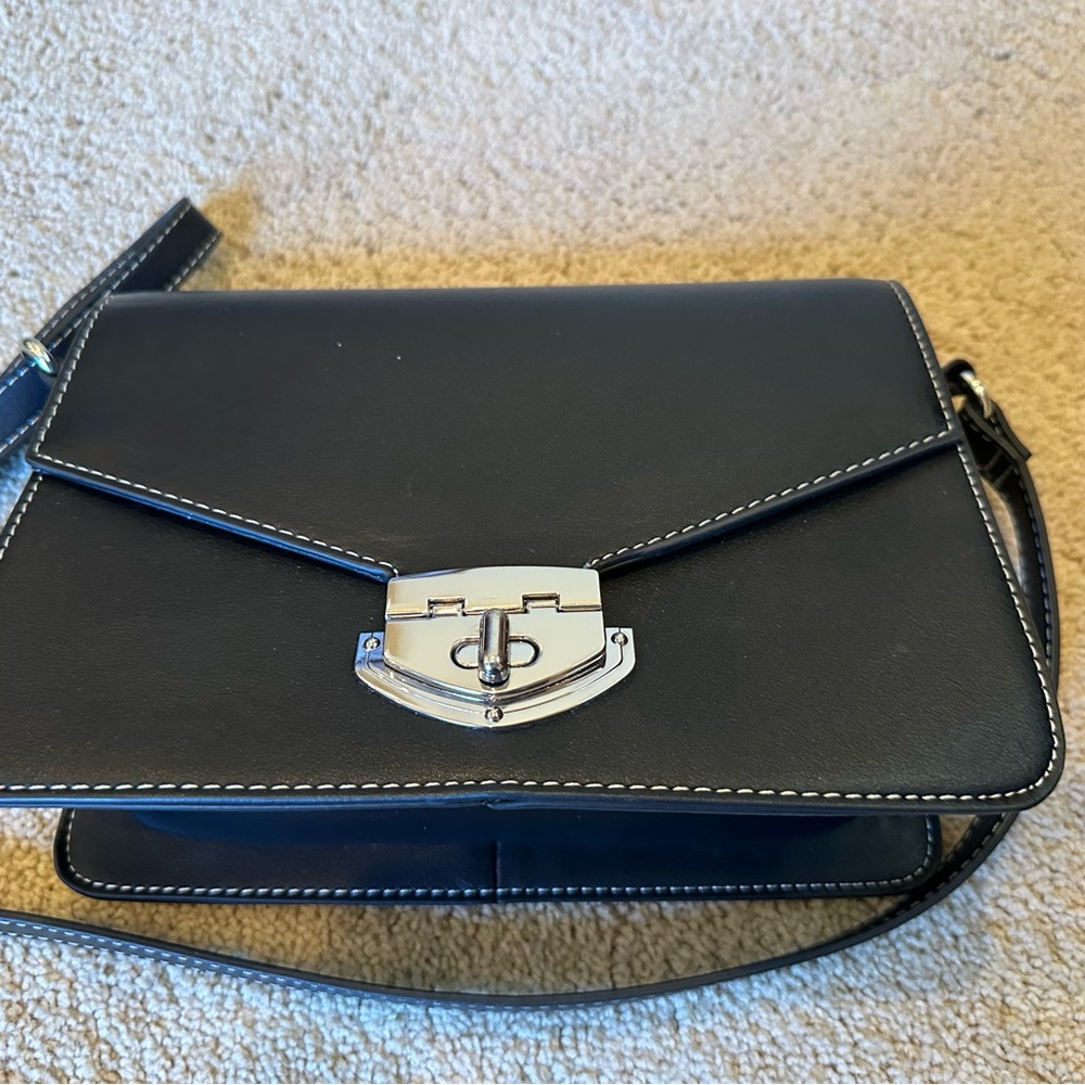 Black cross body bag